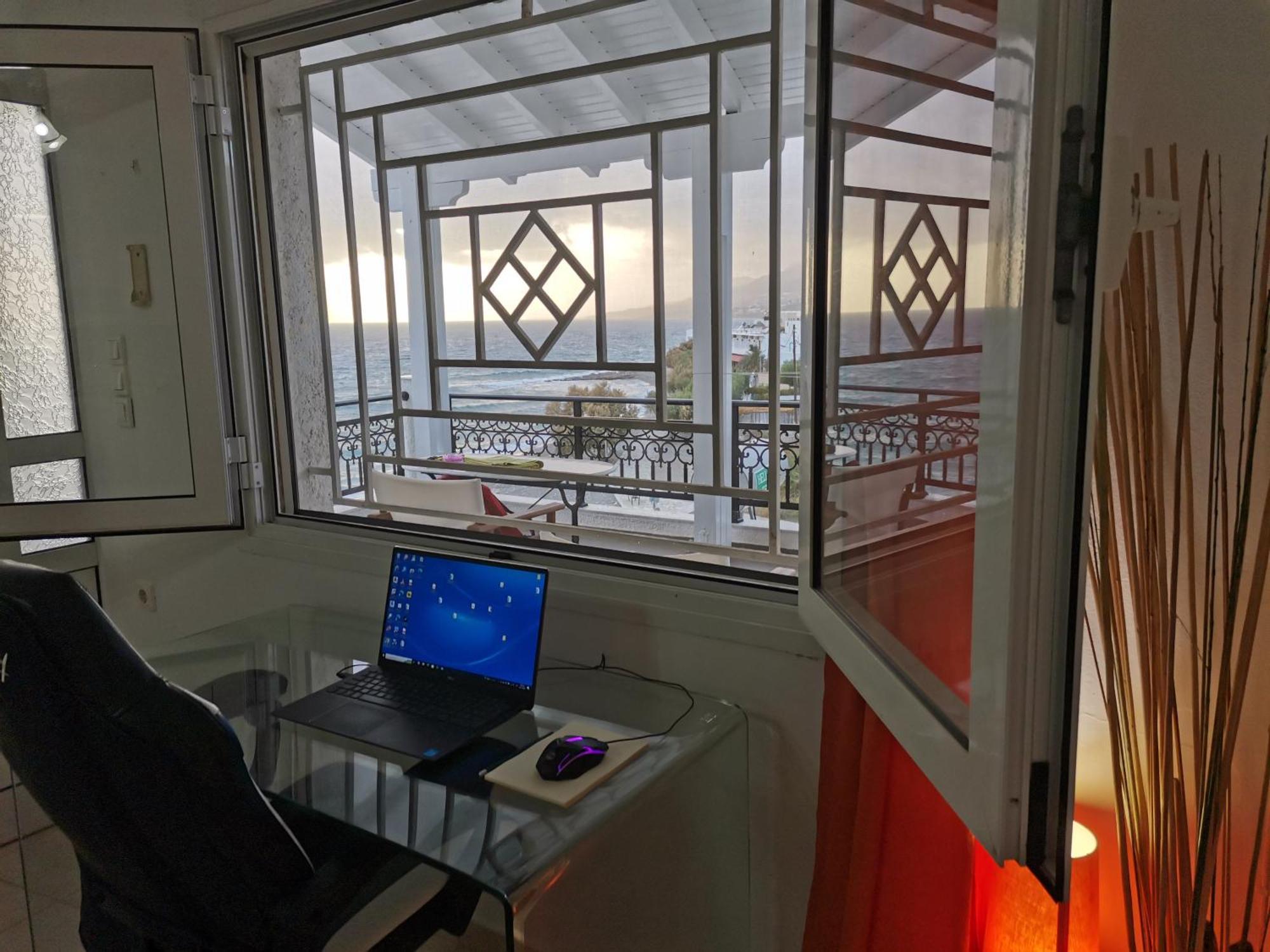 Stratos Sunset House Apartment Koutsourás Екстериор снимка