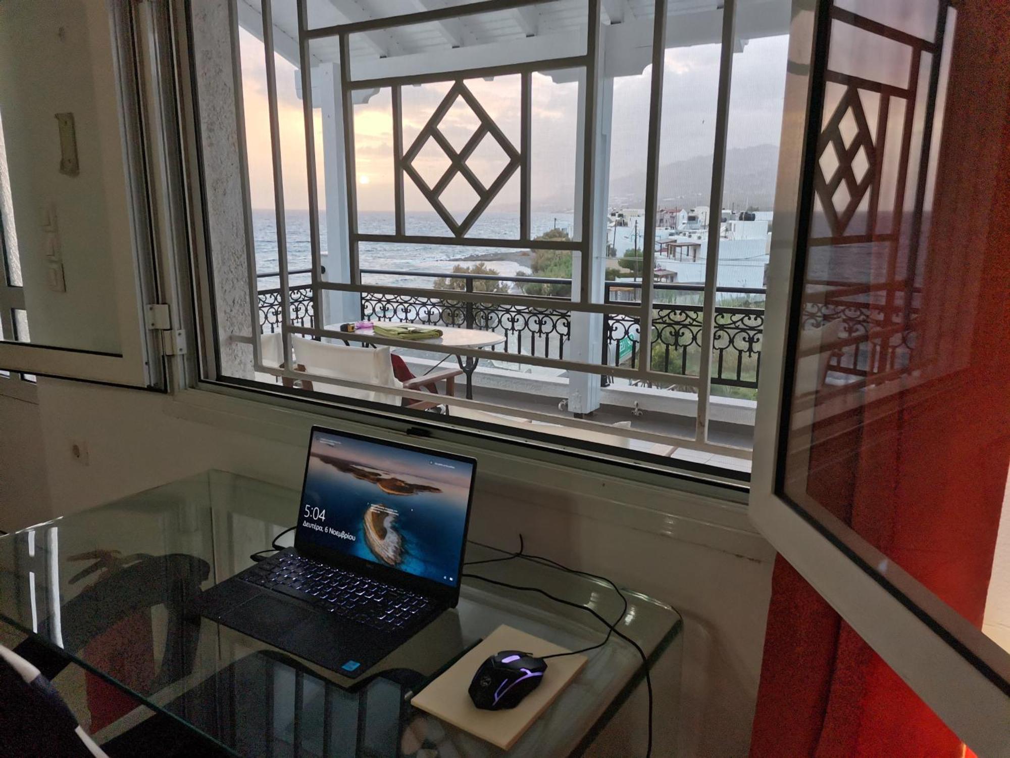 Stratos Sunset House Apartment Koutsourás Екстериор снимка