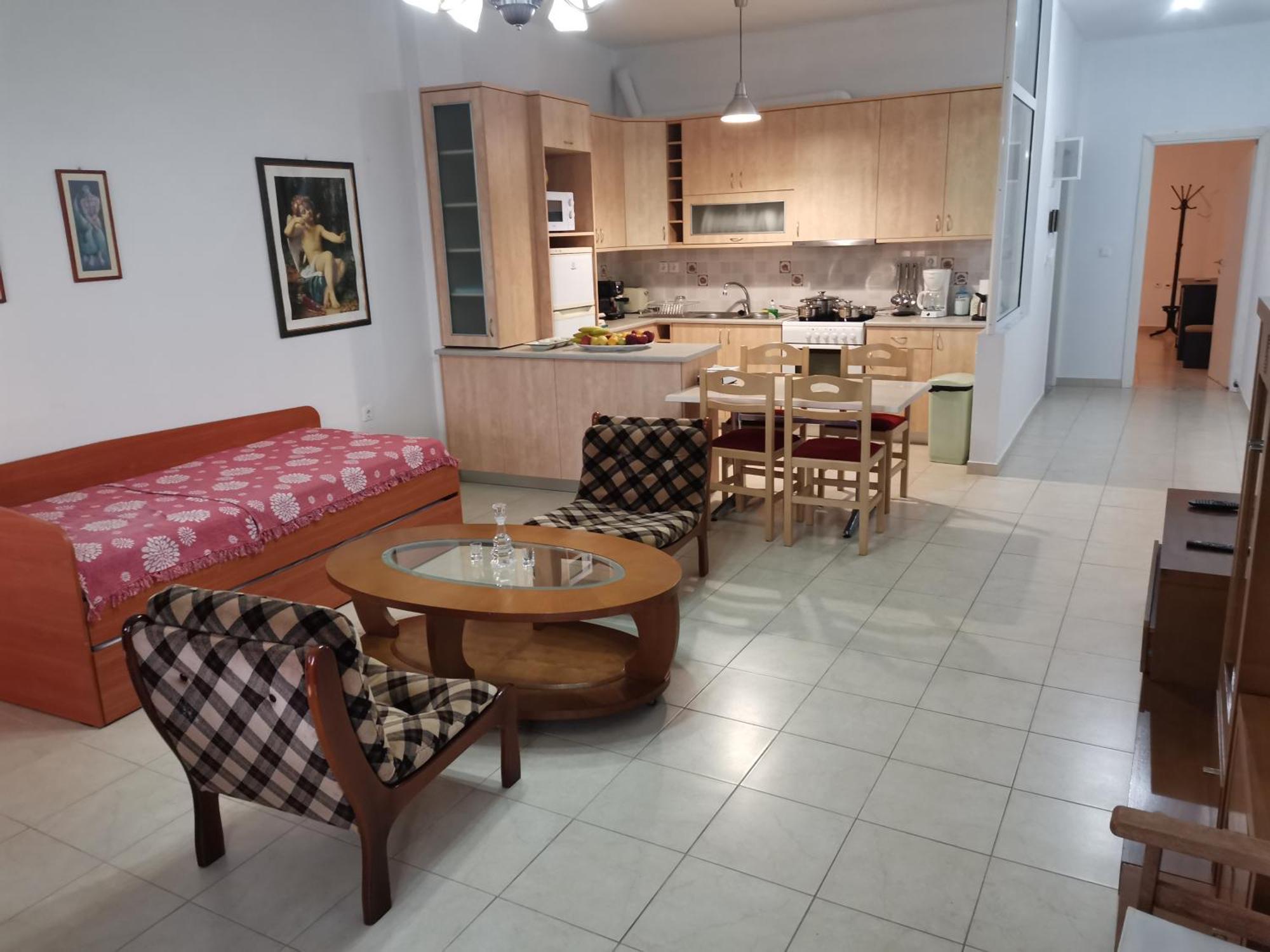 Stratos Sunset House Apartment Koutsourás Екстериор снимка