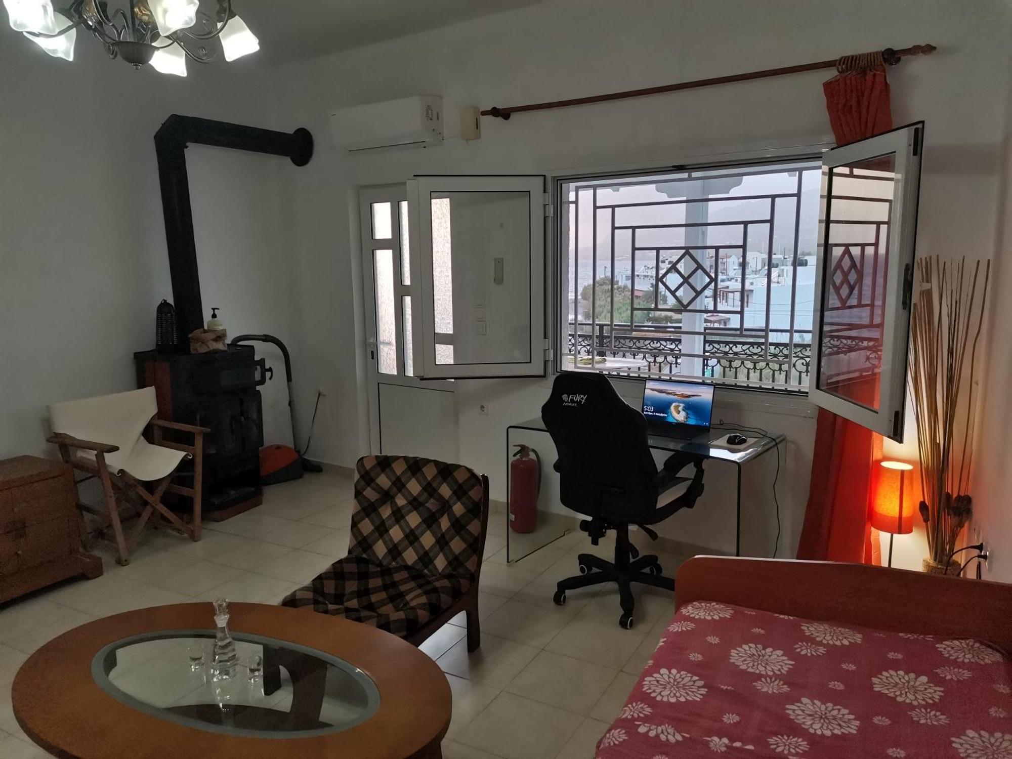 Stratos Sunset House Apartment Koutsourás Екстериор снимка